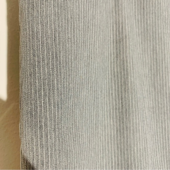 Express Men's Gray Striped Dress Pants SZ 36/30 - Picture 2 of 7